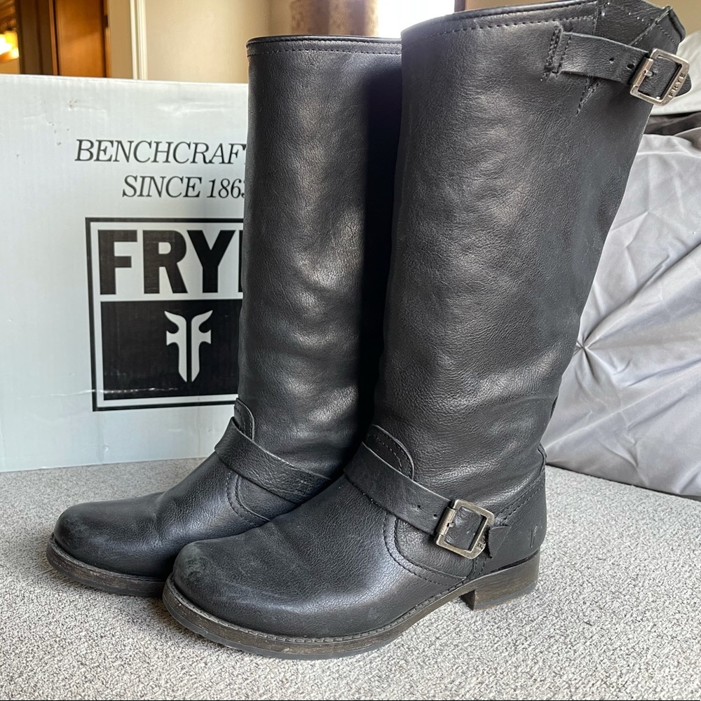 Frye Veronica Slouch, Extended Black